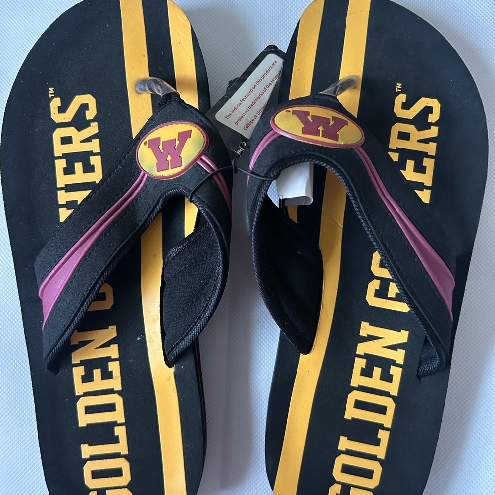 Uni-sex Golden Gophers Flip Flops